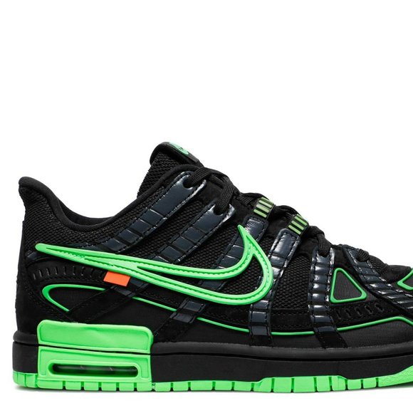 Nike Air Rubber Dunk Off-White Green Strike - Picture 1 of 8